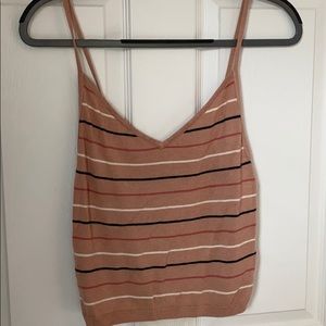 Striped tank top